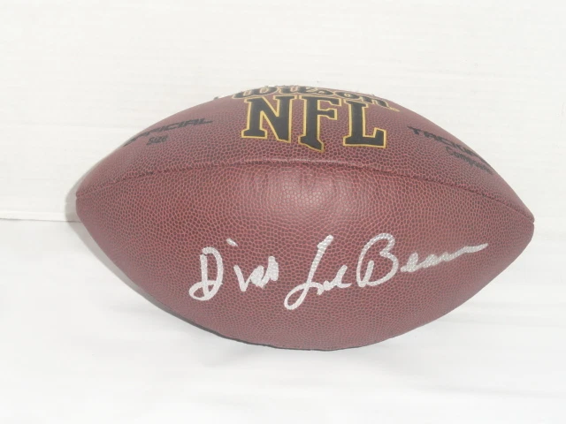 DICK LEBEAU SIGNED NFL FOOTBALL PITTSBURGH STEELERS AUTOGRAPHED HOF