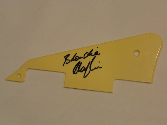BLONDIE CHAPLIN SIGNED LES PAUL PICKGUARD THE BEACH BOYS ROLLING STONES