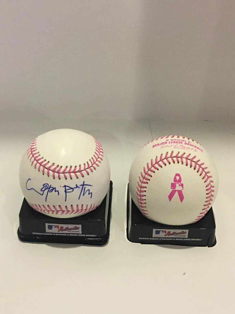LORI PETTY AUTOGRAPHED PINK OMLB BASEBALL MOTHERS DAY A LEAGUE OF THEIR OWN