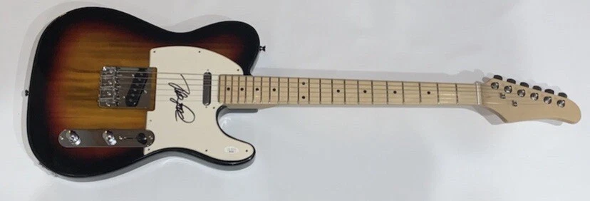 MIKE LOVE SIGNED ELECTRIC GUITAR THE BEACH BOYS JSA COA