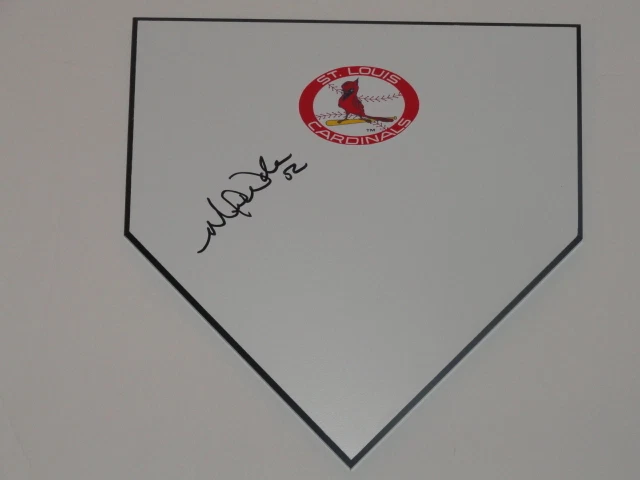 MICHAEL WACHA SIGNED HOME PLATE ST. LOUIS CARDINALS AUTOGRAPHED PROOF