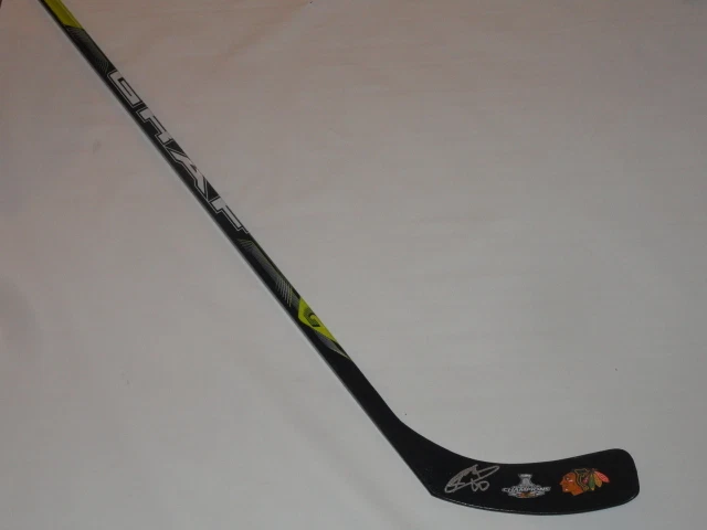 KRIS VERSTEEG SIGNED HOCKEY STICK CHICAGO BLACKHAWKS 2015 STANLEY CUP CHAMPIONS