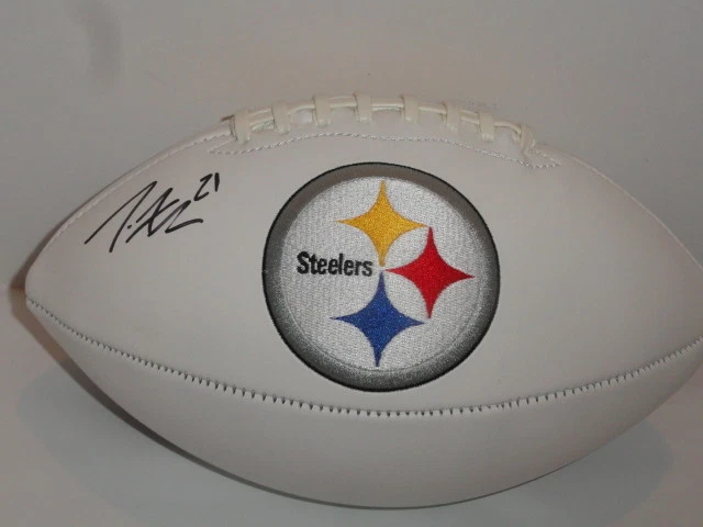 JOE HADEN SIGNED PITTSBURGH STEELERS LOGO FOOTBALL AUTOGRAPHED PROOF RARE