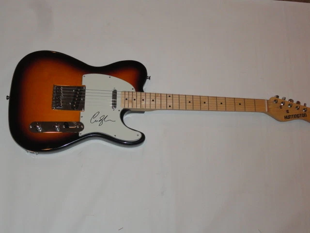 CINDY WILSON SIGNED SUNBURST ELECTRIC GUITAR THE B-52'S AUTOGRAPHED LEGEND