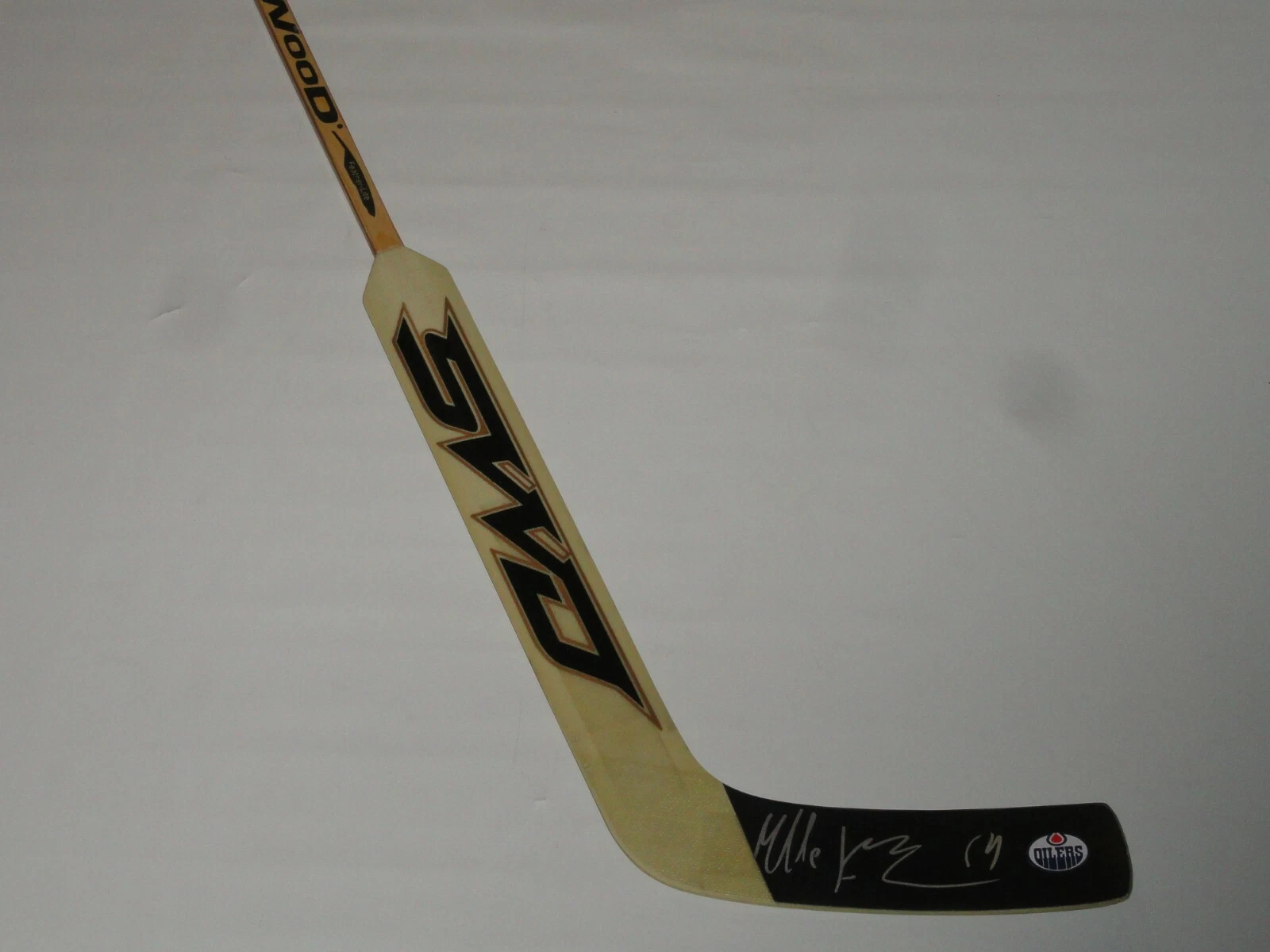 MIKKO KOSKINEN SIGNED GOALIE STICK EDMONTON OILERS AUTOGRAPHED PROOF