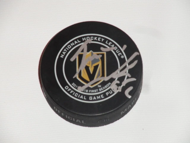 TOMAS NOSEK SIGNED LAS VEGAS GOLDEN KNIGHTS OFFICIAL GAME PUCK