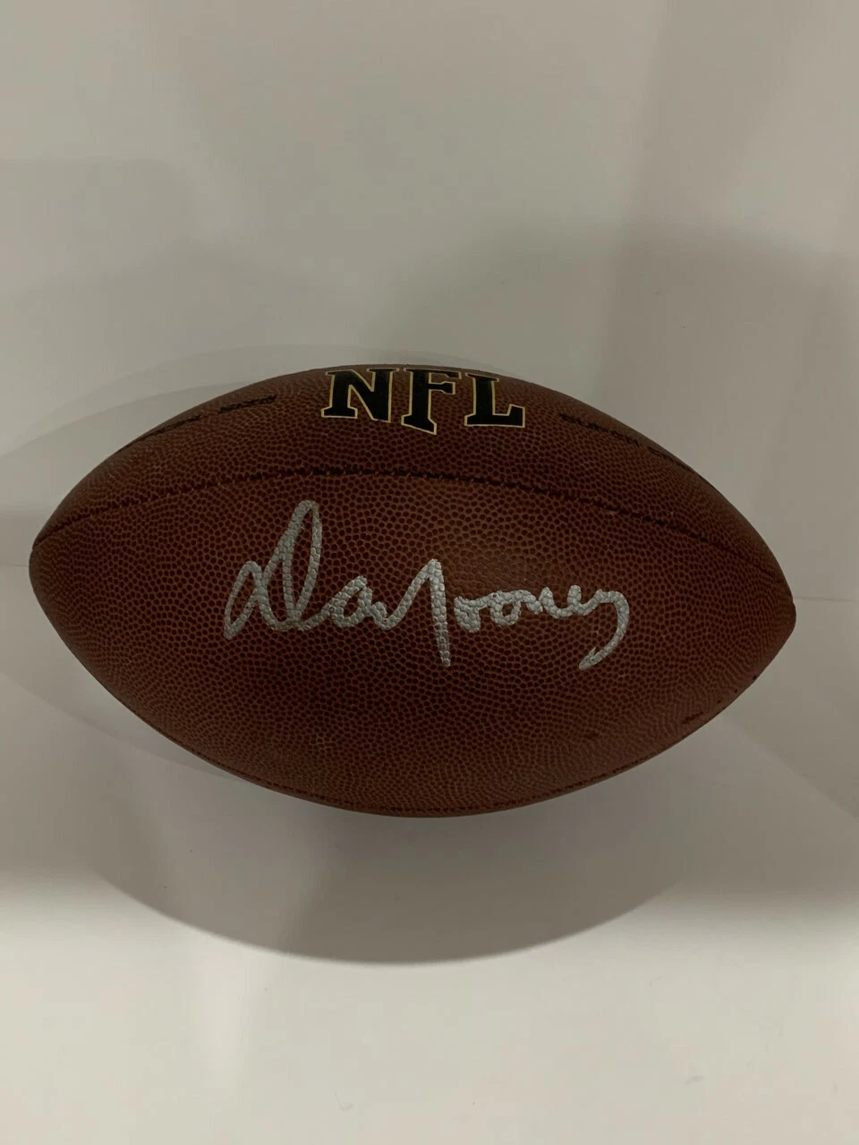 DAN ROONEY SIGNED NFL FOOTBALL PITTSBURGH STEELERS JSA COA