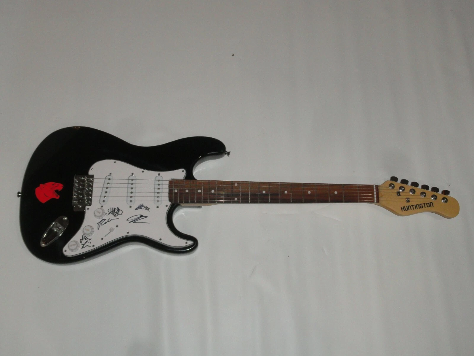 CODE ORANGE SIGNED BLACK ELECTRIC GUITAR JAMI MORGAN REBA MEYERS ALL 5 JSA COA