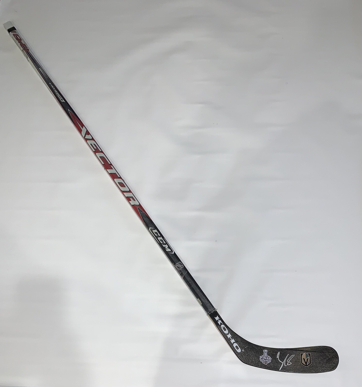 JAMES NEAL SIGNED HOCKEY STICK LAS VEGAS GOLDEN KNIGHTS 2018 STANLEY CUP PROOF