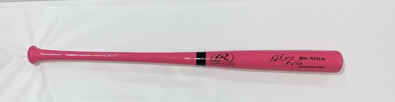 ADAM FRAZIER SIGNED RAWLINGS PINK BAT BALTIMORE ORIOLES ALL STAR PSA COA