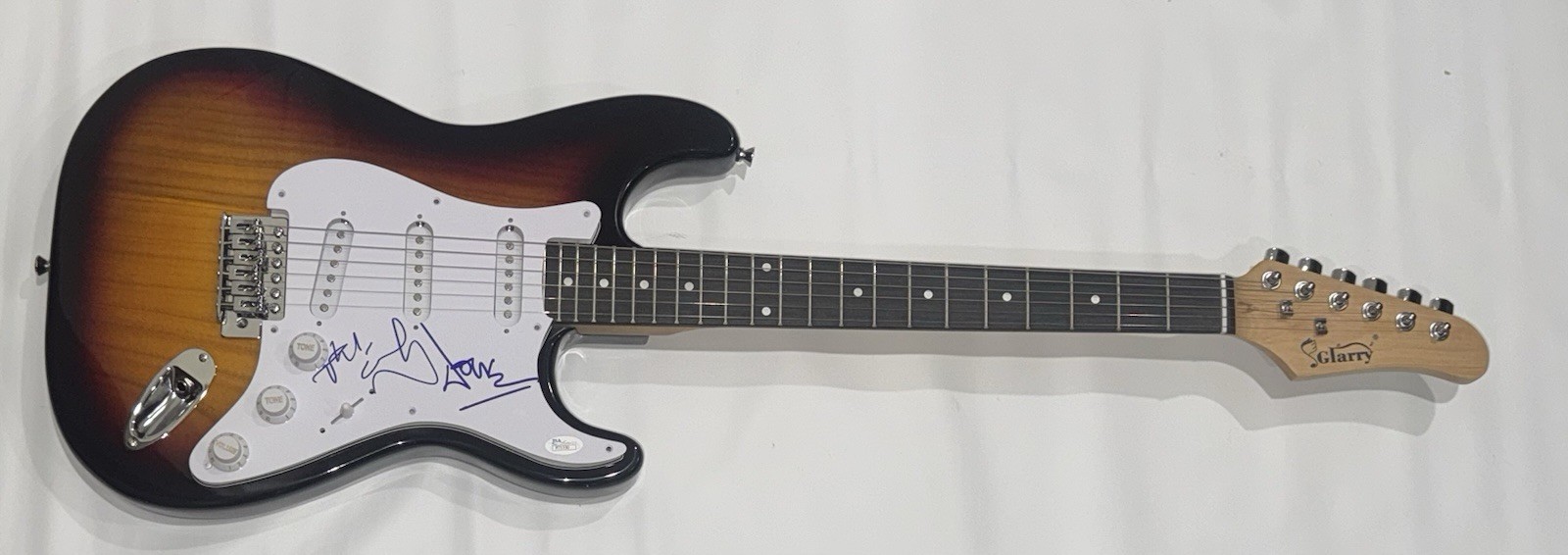 THE EVERLY BROTHERS SIGNED SUNBURST ELECTRIC GUITAR DON & PHIL EVERLY JSA COA