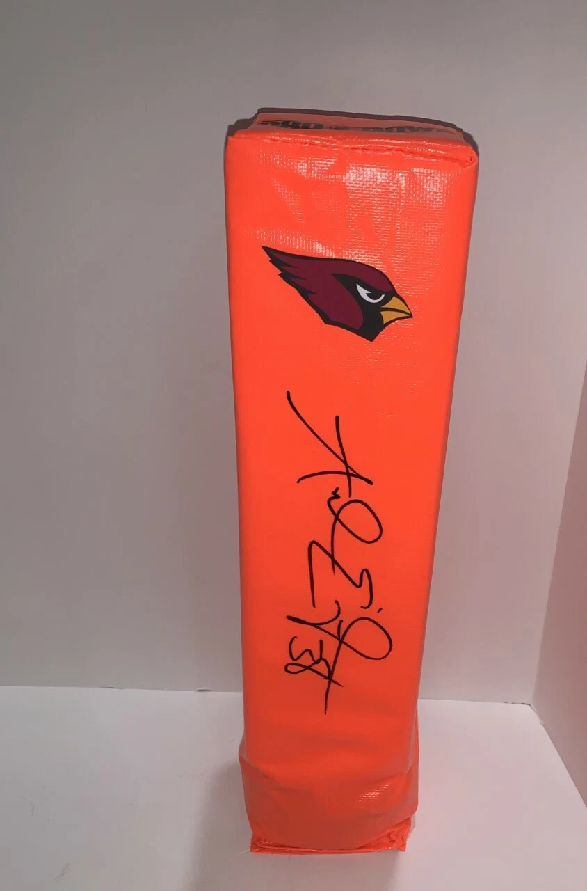 ANDRE ELLINGTON SIGNED TOUCHDOWN PYLON ARIZONA CARDINALS AUTOGRAPHED FOOTBALL