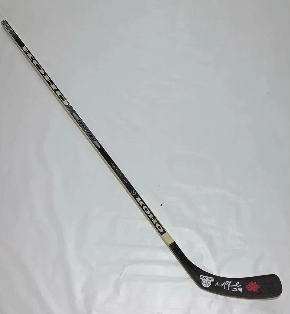 MARIE PHILIP-POULIN SIGNED HOCKEY STICK TEAM CANADA 2022 OLYMPICS PSA COA