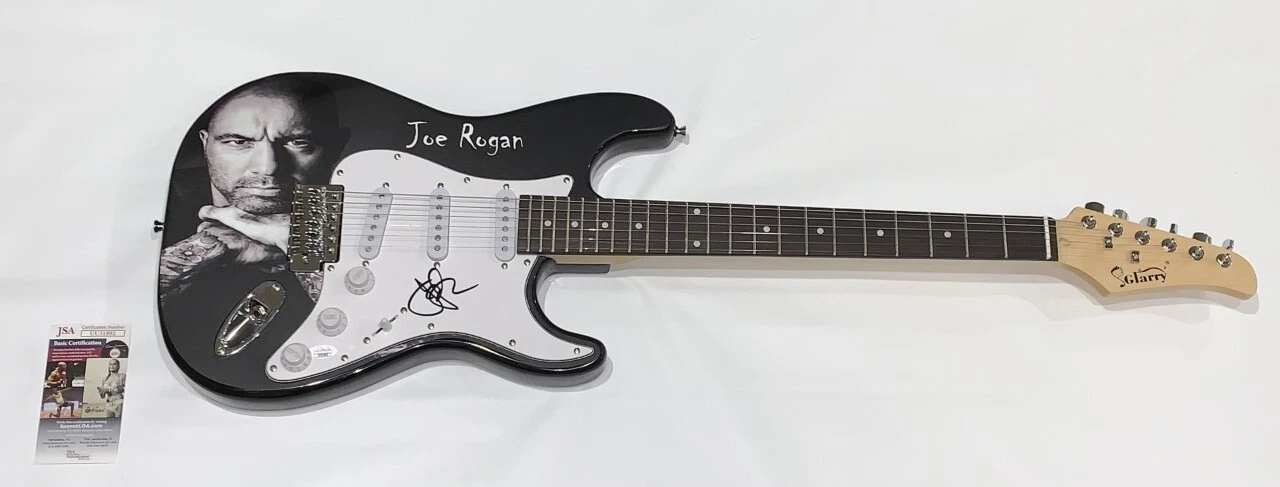 JOE ROGAN SIGNED CUSTOM ELECTRIC GUITAR UFC THE EXPERIENCE JSA COA