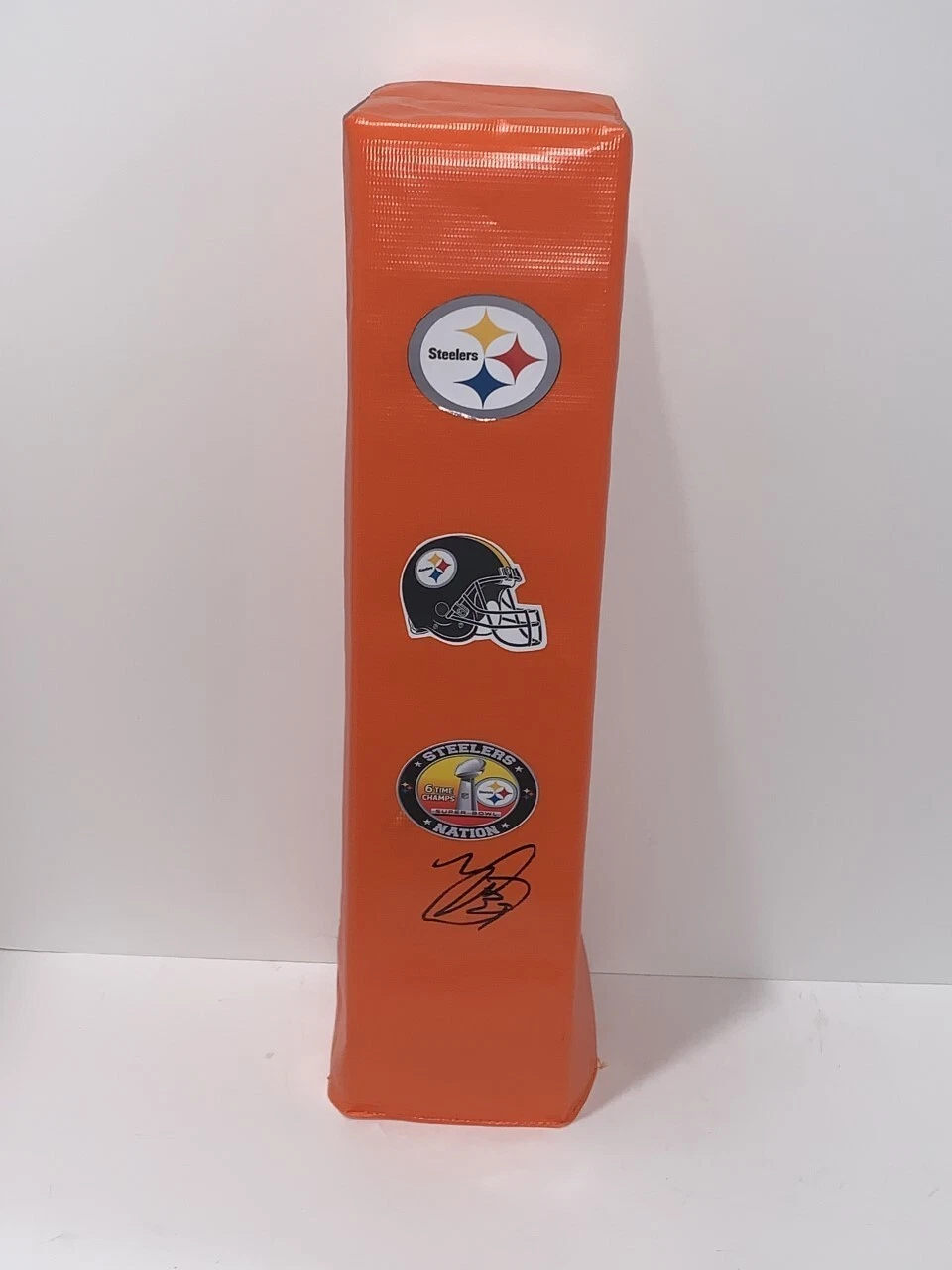 MINKAH FITZPATRICK SIGNED TOUCHDOWN PYLON PITTSBURGH STEELERS FOOTBALL JSA COA