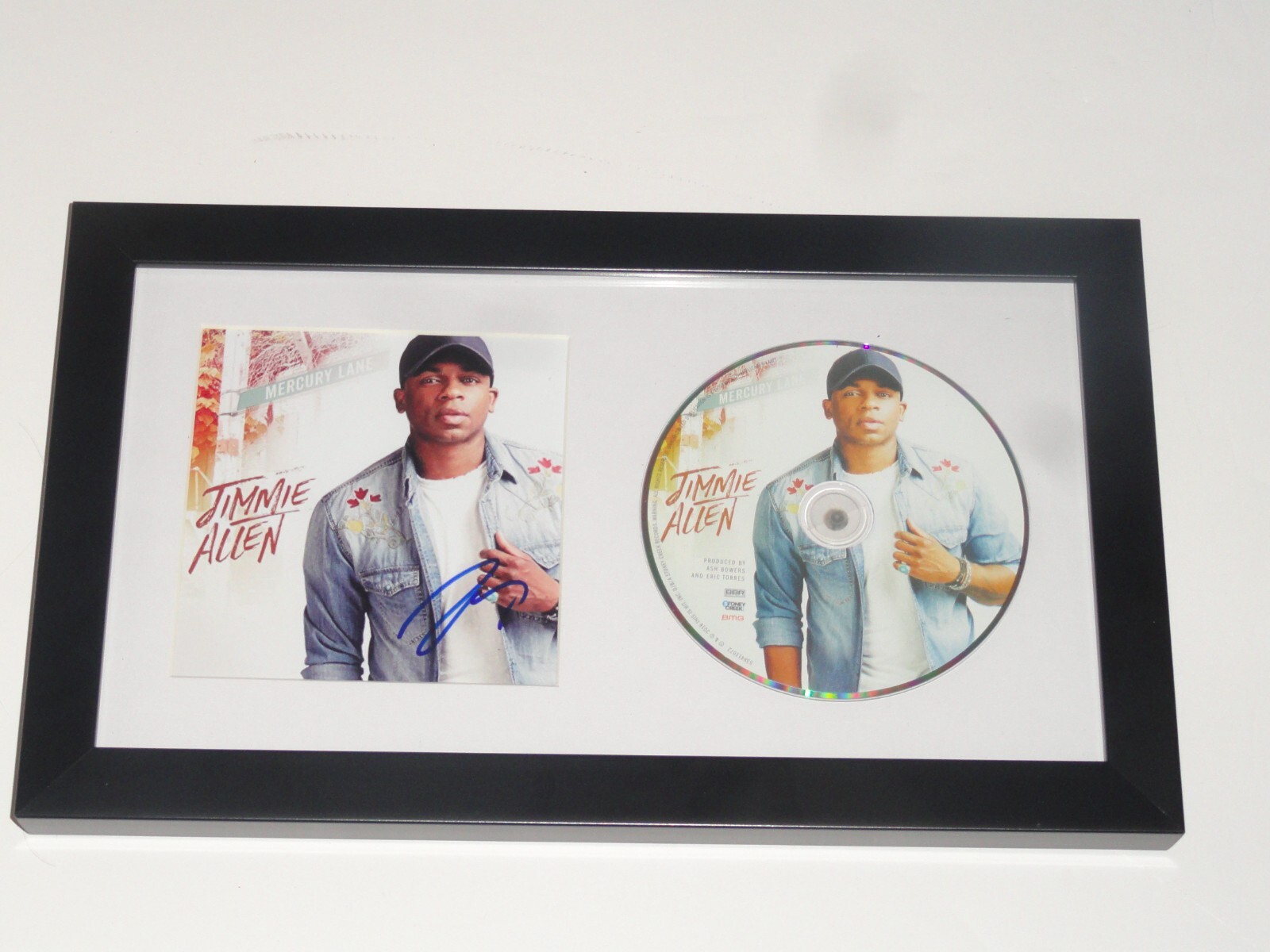 JIMMIE ALLEN SIGNED FRAMED 
