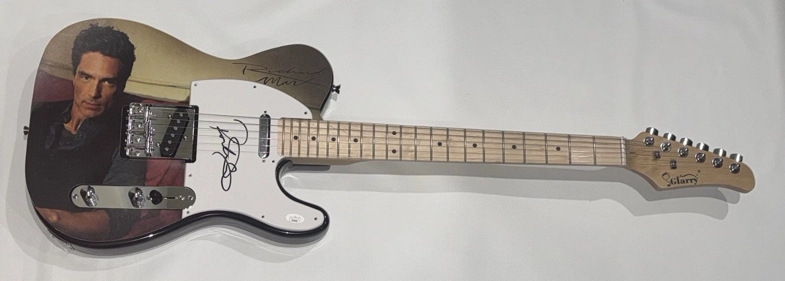 RICHARD MARX SIGNED CUSTOM ELECTRIC GUITAR LEGEND JSA COA