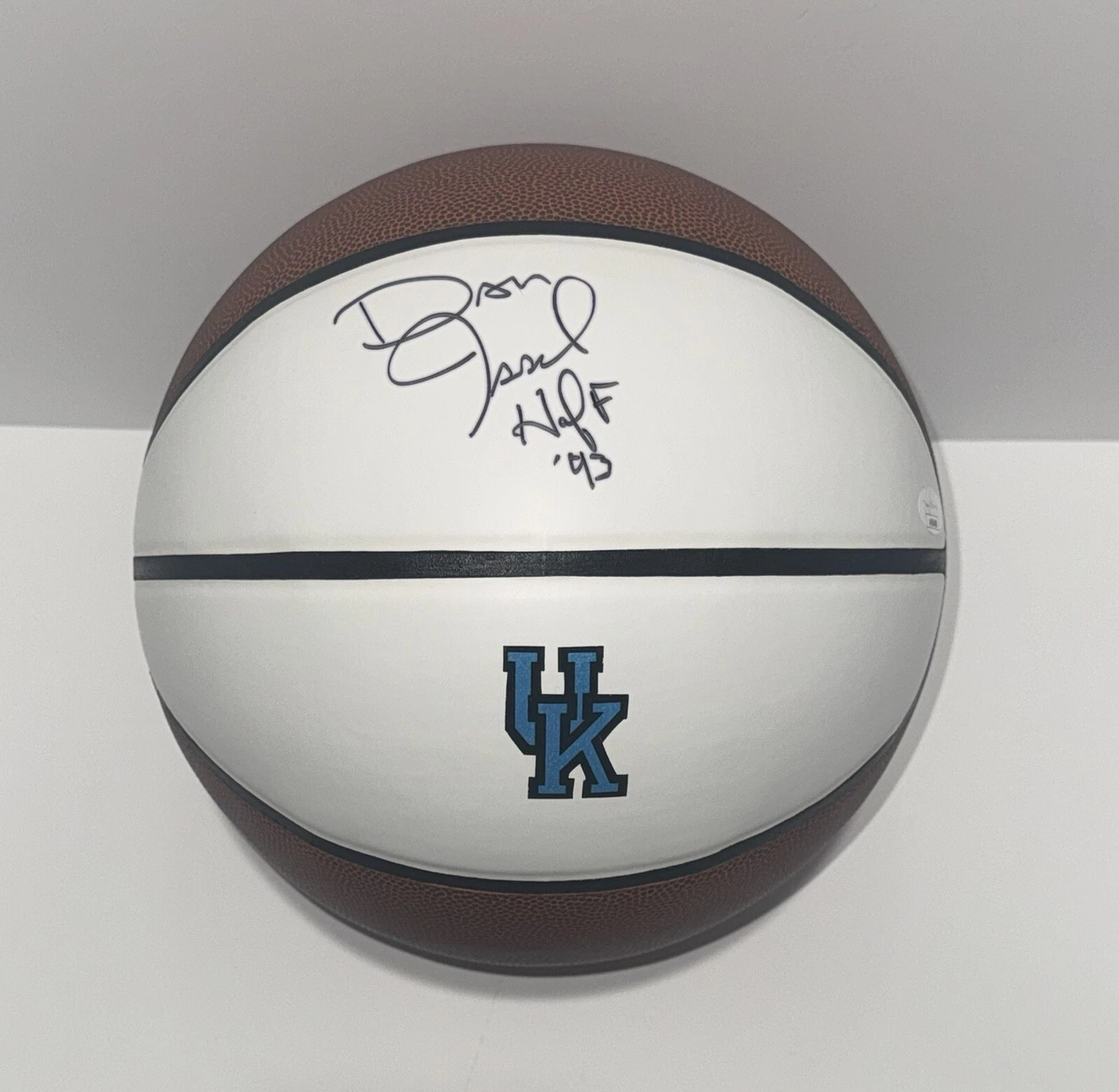 DAN ISSEL SIGNED BASKETBALL KENTUCKY WILDCATS HOF JSA COA