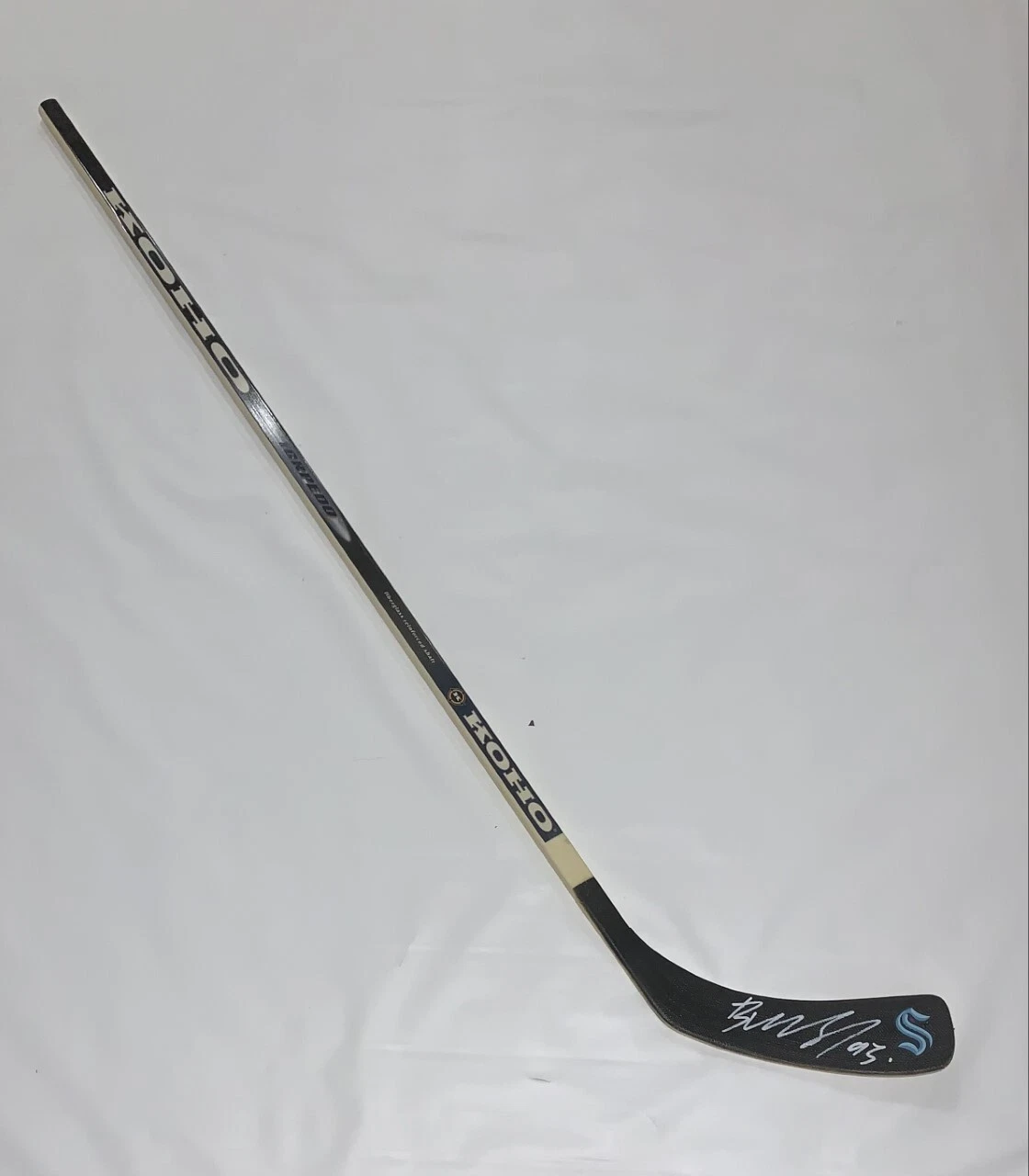 ANDRE BURAKOVSKY SIGNED HOCKEY STICK SEATTLE KRAKEN AUTOGRAPHED JSA COA