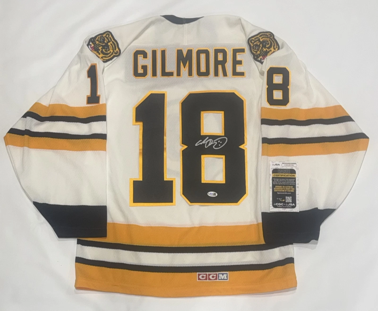ADAM SANDLER SIGNED #18 HAPPY GILMORE BOSTON BRUINS JERSEY LICENSED 1/1 JSA COA