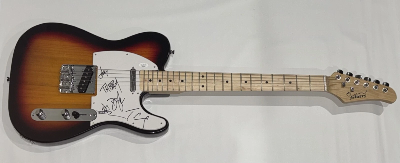 THEORY OF A DEADMAN SIGNED SUNBURST ELECTRIC GUITAR TYLER CONNOLLY JSA COA