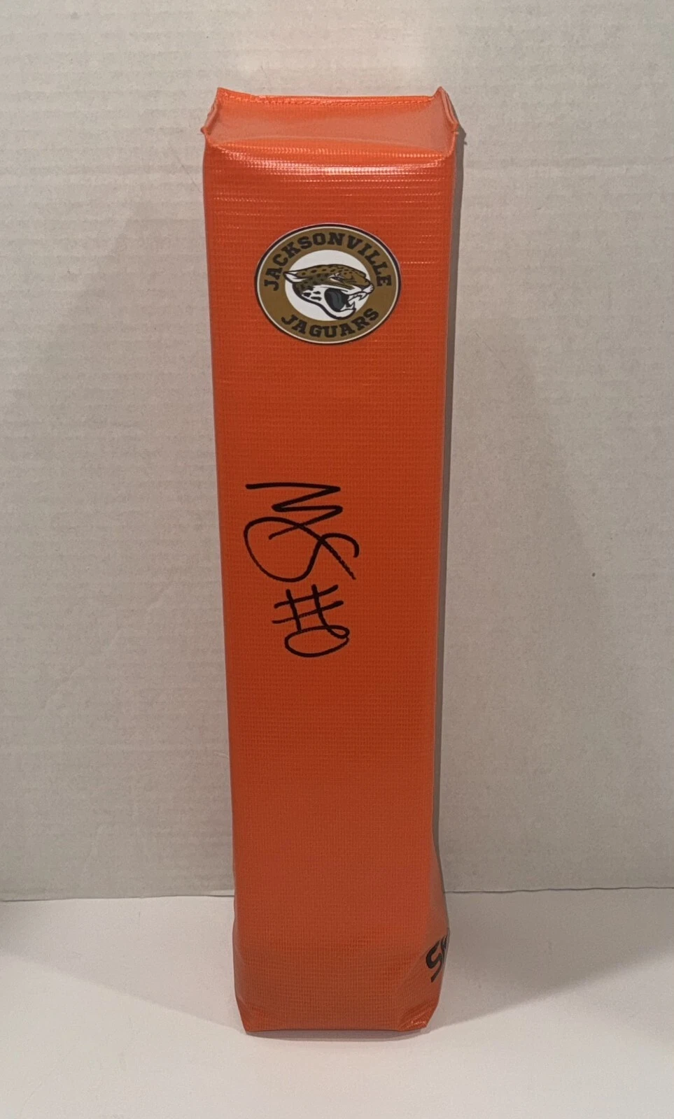 MAASON SMITH SIGNED TOUCHDOWN PYLON JACKSONVILLE JAGUARS NFL STAR PROOF