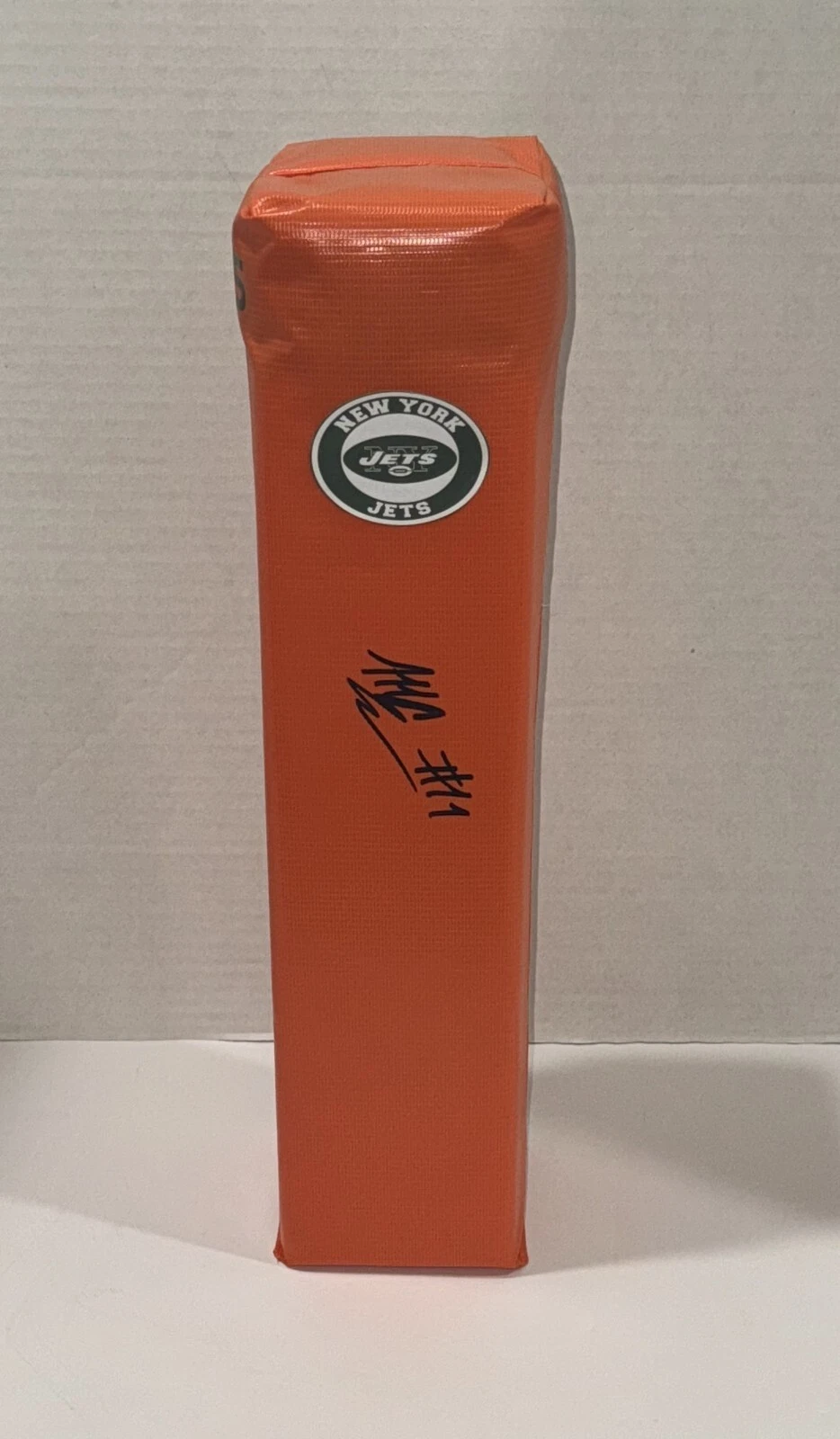 MALACHI CORLEY SIGNED TOUCHDOWN PYLON NEW YORK JETS NFL STAR PROOF
