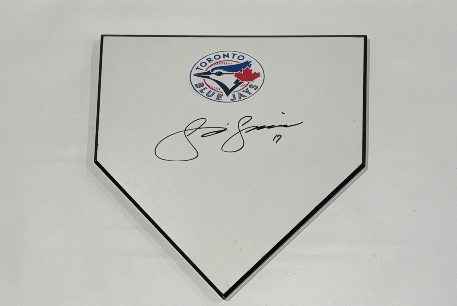 JOSE BERRIOS SIGNED HOME PLATE PLAQUE TORONTO BLUE JAYS AUTOGRAPHED