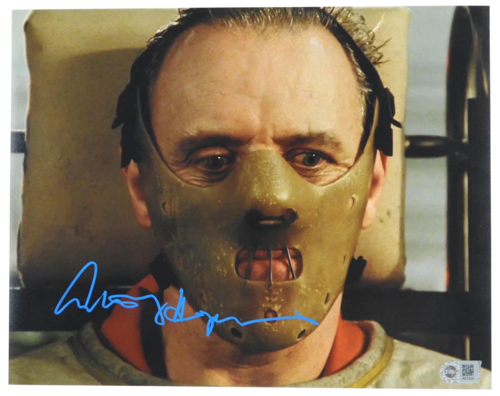 Anthony Hopkins Autograph Signed 11 x 14 Photo Silence Of The Lambs Hannibal