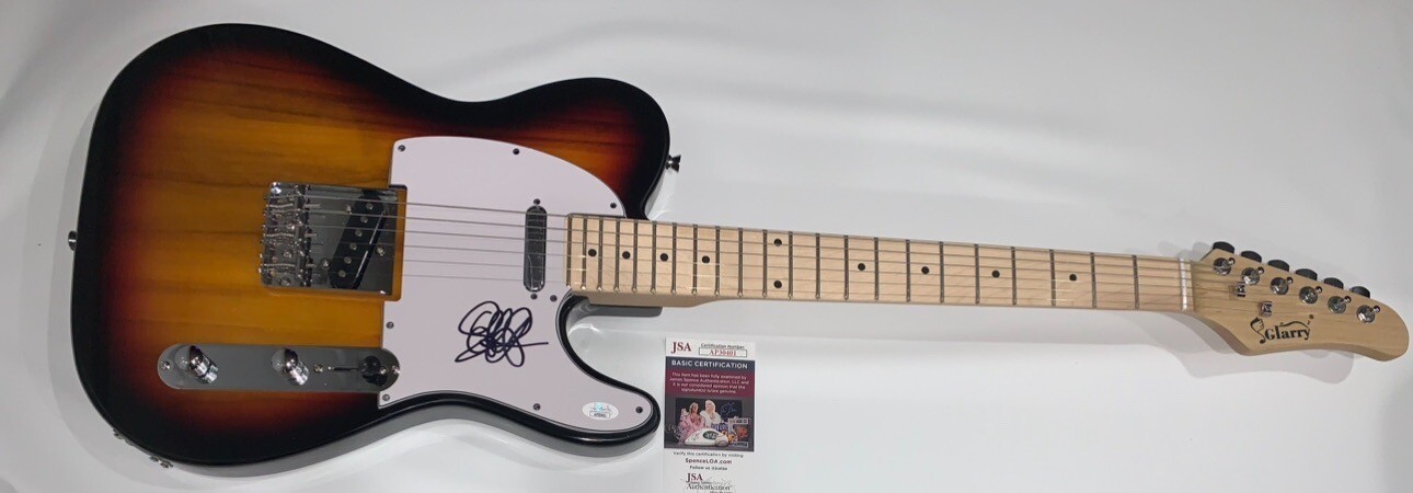 SAMANTHA FISH SIGNED SUNBURST ELECTRIC GUITAR BLUES AUTOGRAPHED JSA COA
