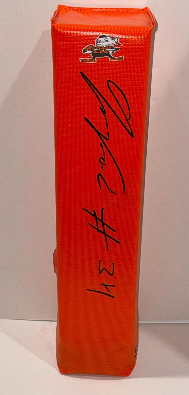 JEROME FORD SIGNED TOUCHDOWN PYLON CLEVELAND BROWNS FOOTBALL PROOF