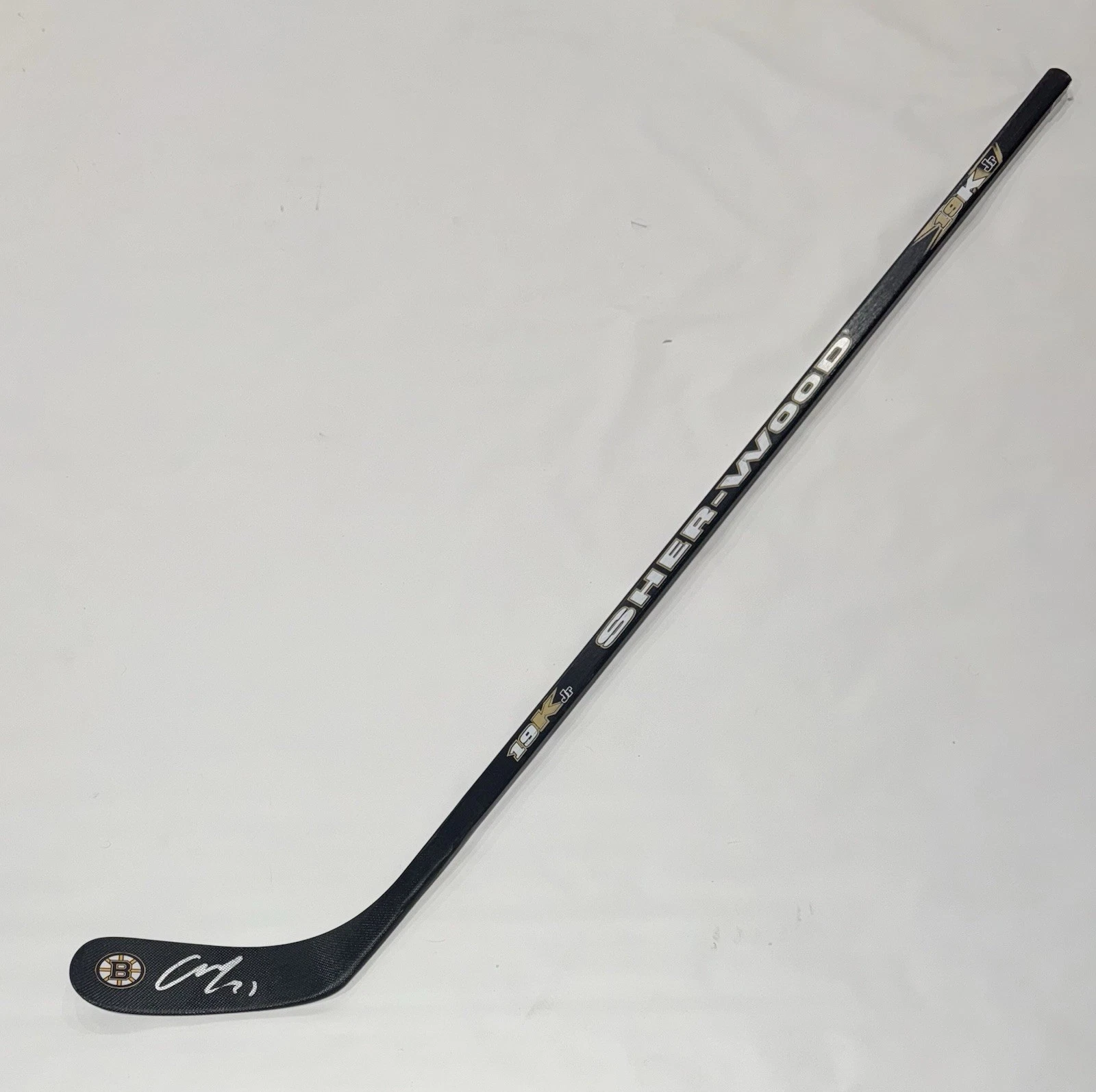 CASEY MITTELSTADT SIGNED SHERWOOD HOCKEY STICK BUFFALO SABRES AUTOGRAPHED