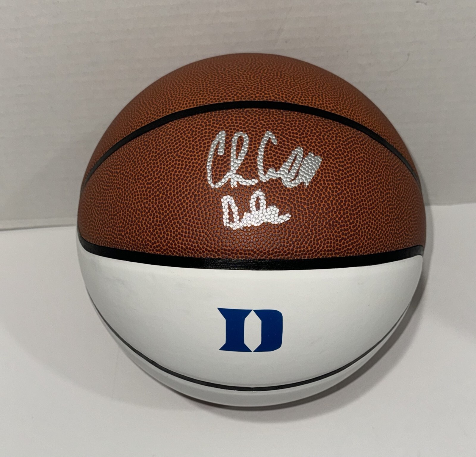 CHRIS CARRAWELL SIGNED BASKETBALL DUKE BLUE DEVILS AUTOGRAPHED PROOF