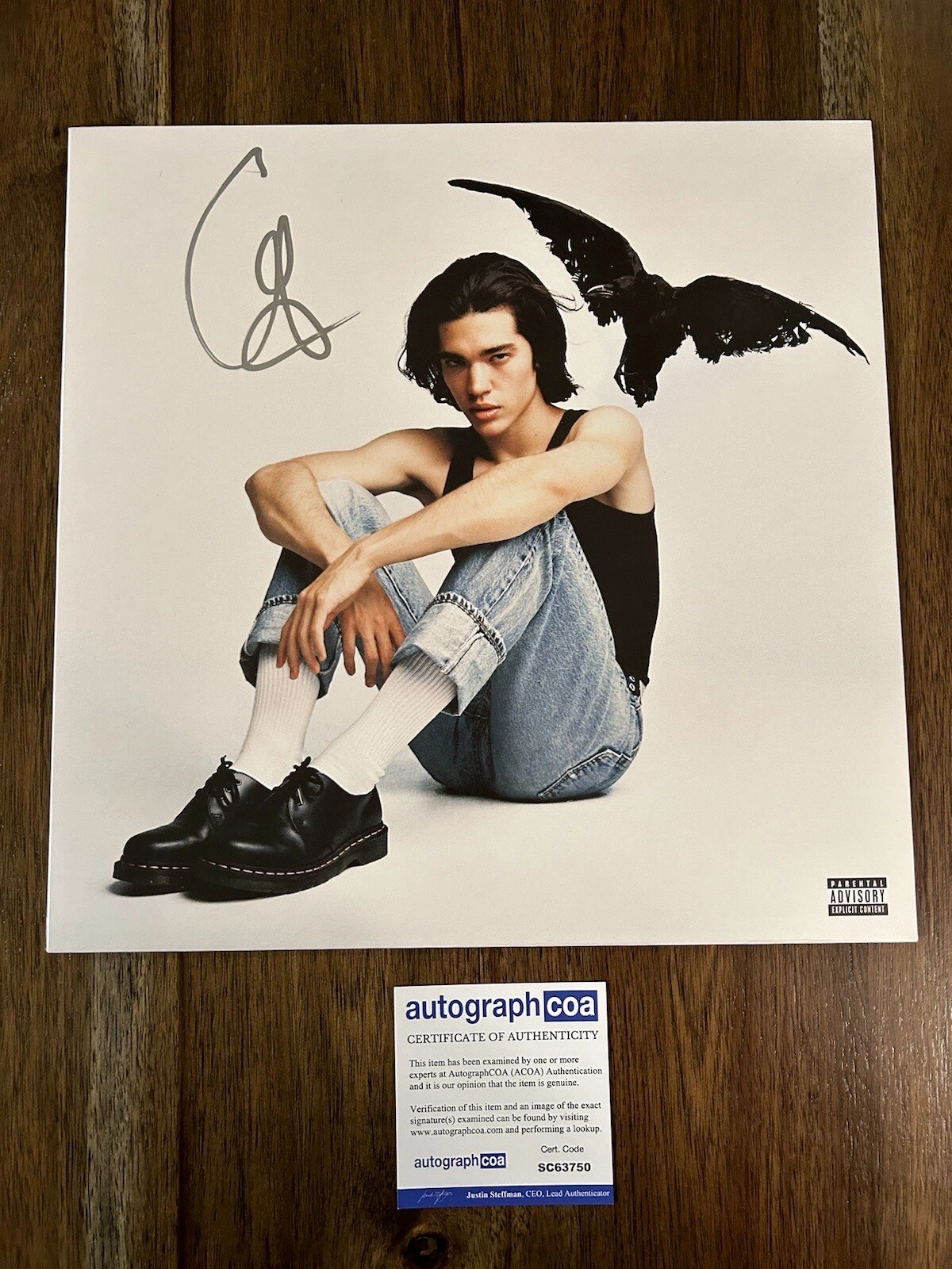 Conan Gray ‘Kid Krow’ Signed Vinyl Album Pop Singer ACOA