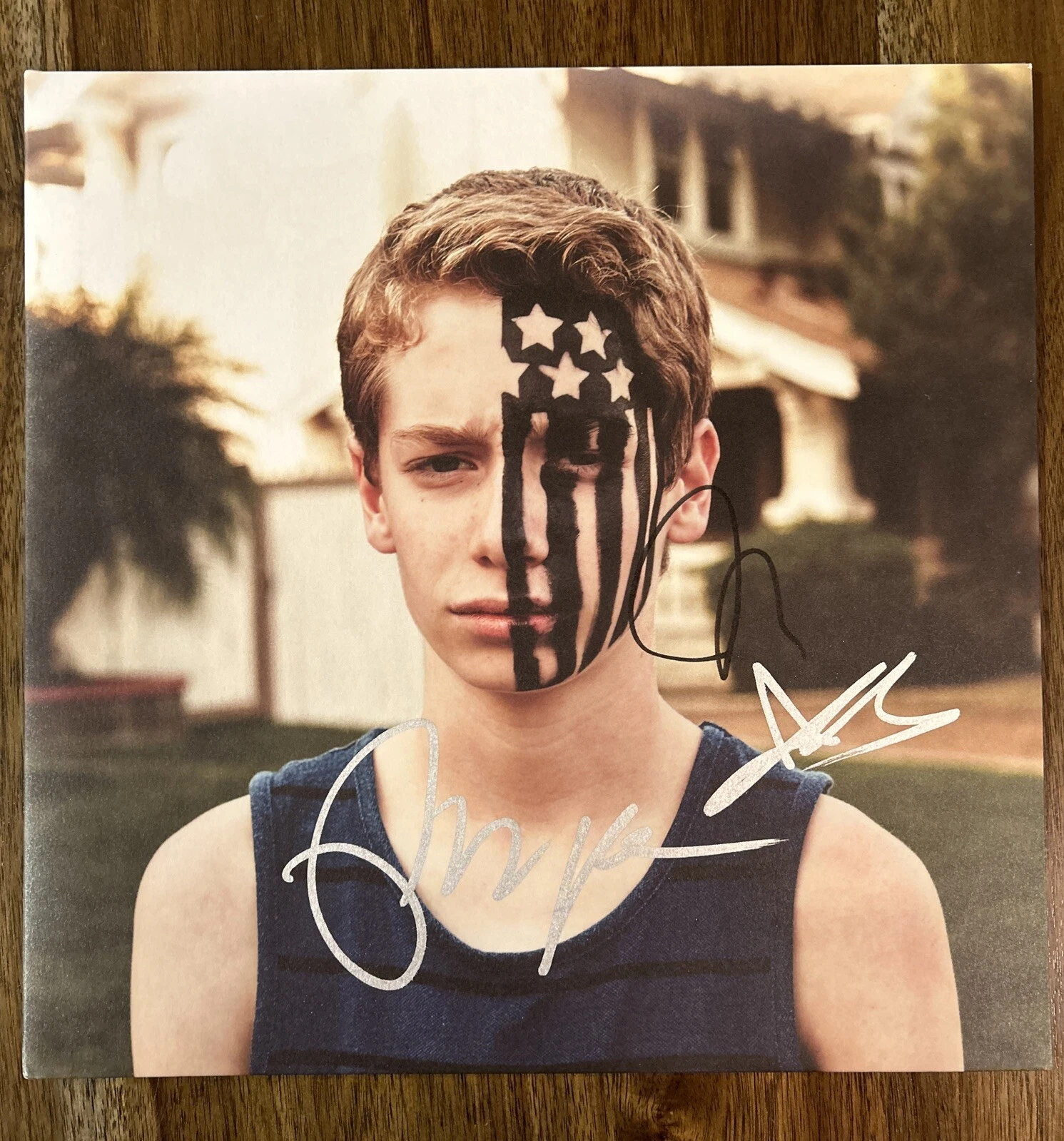 Patrick Stump ‘Fall Out Boy’ Signed Vinyl Album ‘American Beauty/Psycho’