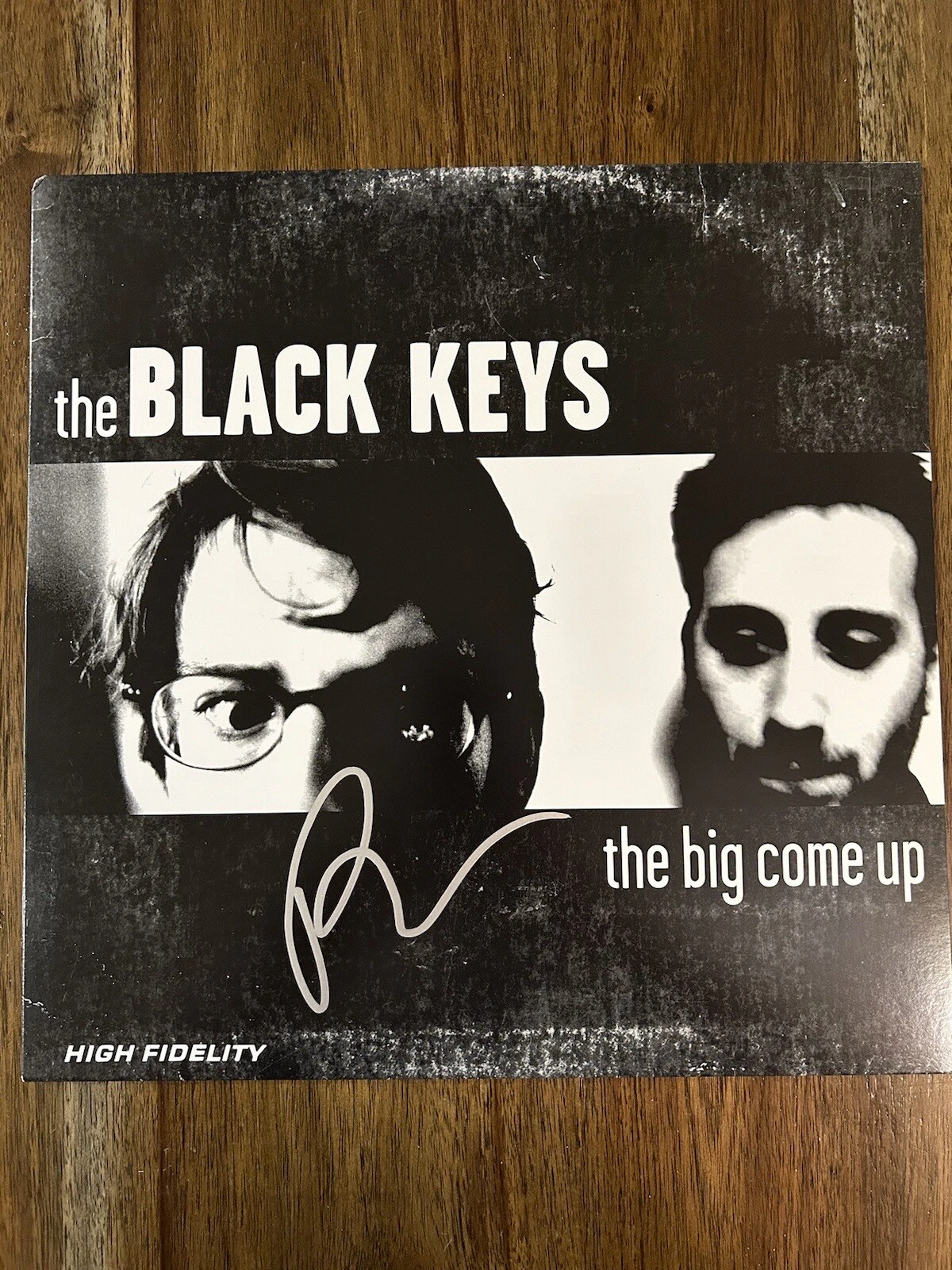Patrick Carney ‘The Black Keys’ Signed ‘The Big Come Up’ Vinyl Album Autograph