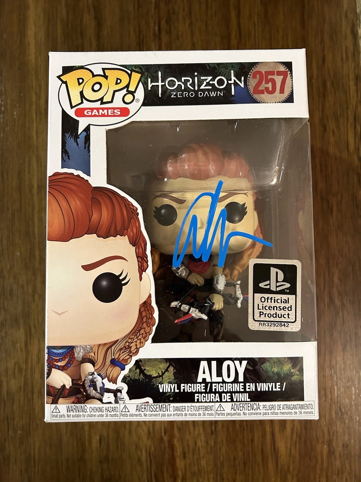 Ashly Burch ‘Horizon Zero Dawn’ Signed Funko Pop ‘Aloy’ Autograph Beckett