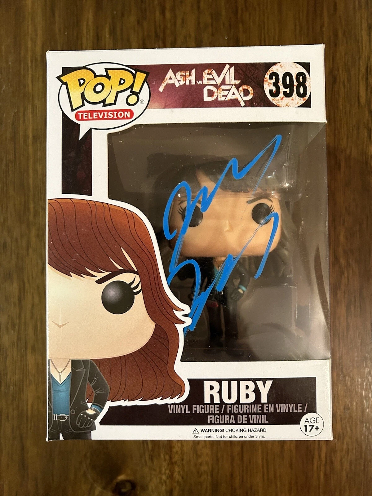 Lucy Lawless ‘Ash Vs. Evil Dead’ Signed Funko Pop ‘Ruby’ Beckett BSA RARE Xena