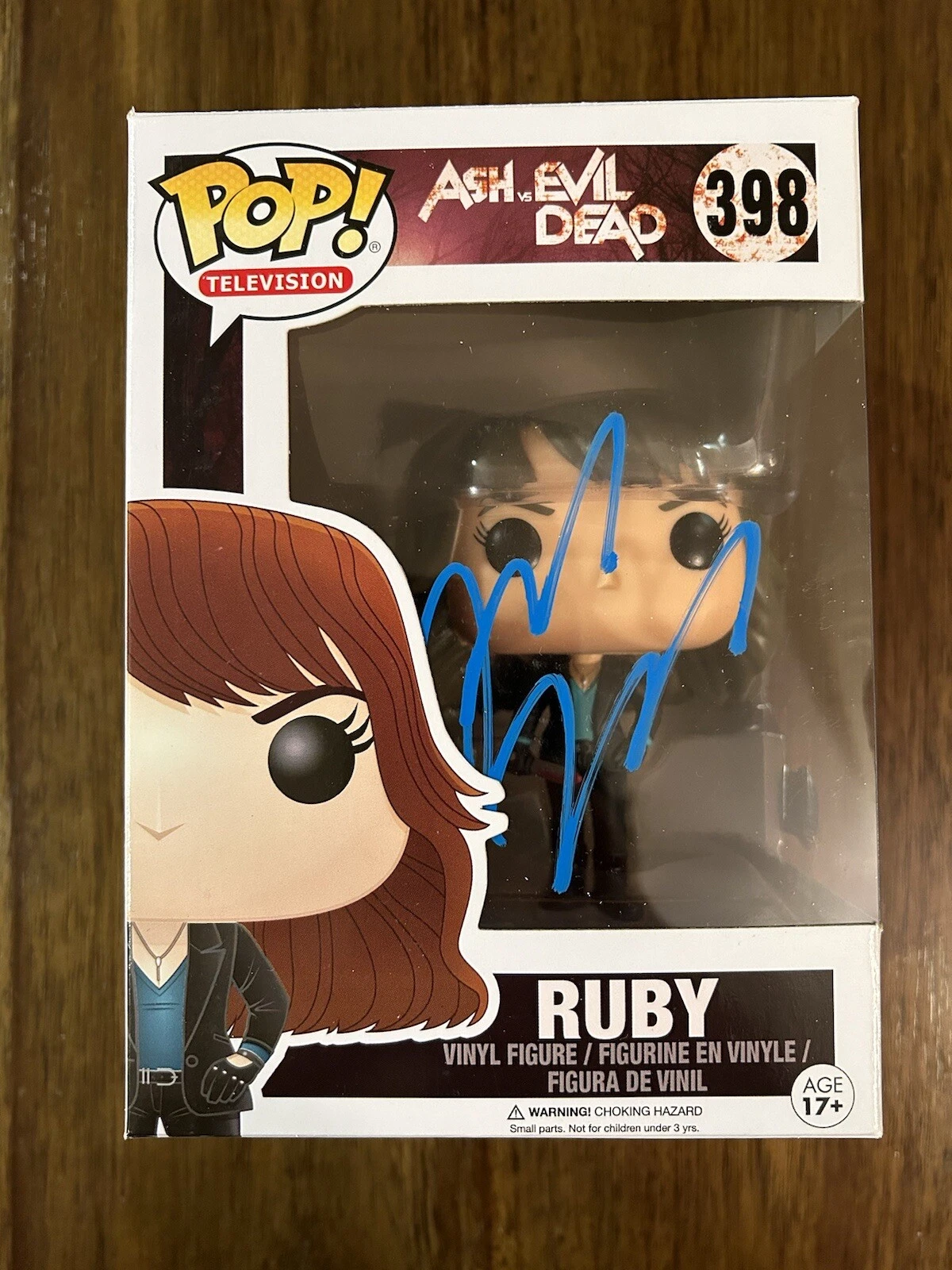 Lucy Lawless ‘Ash Vs. Evil Dead’ Signed Funko Pop ‘Ruby’ Beckett BSA RARE Xena