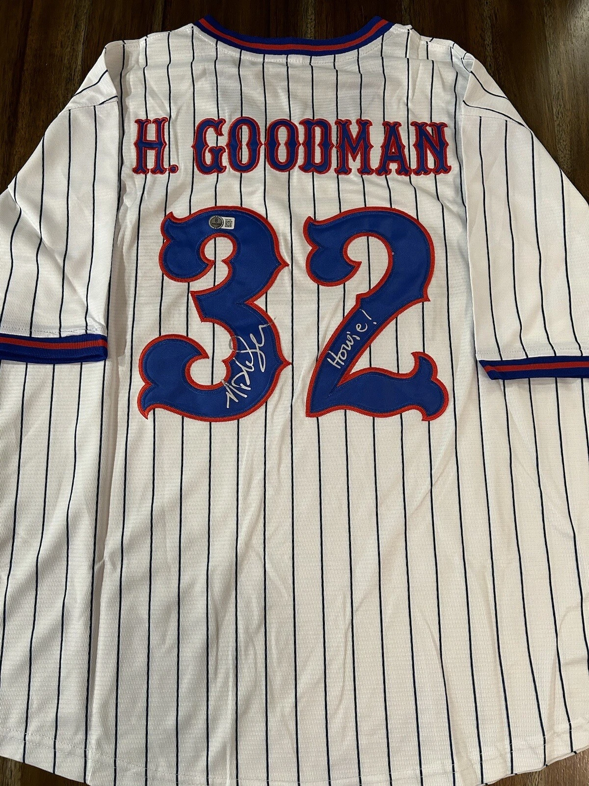 Nick Swardson ‘Benchwarmers’ Signed Jersey ‘Howie Goodman’ Beckett