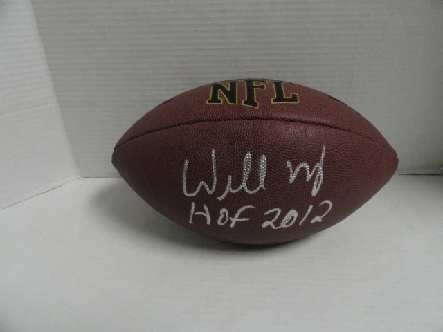 WILLIE ROAF SIGNED NFL FOOTBALL NEW ORLEANS SAINTS HOF AUTOGRAPHED COLLECTIBLE MEMORABILIA