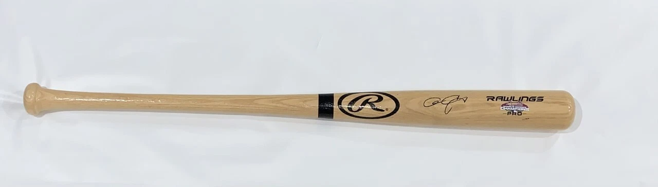 ALLEN CRAIG SIGNED FULL-SIZE RAWLINGS BAT CARDINALS 2011 WORLD SERIES PROOF