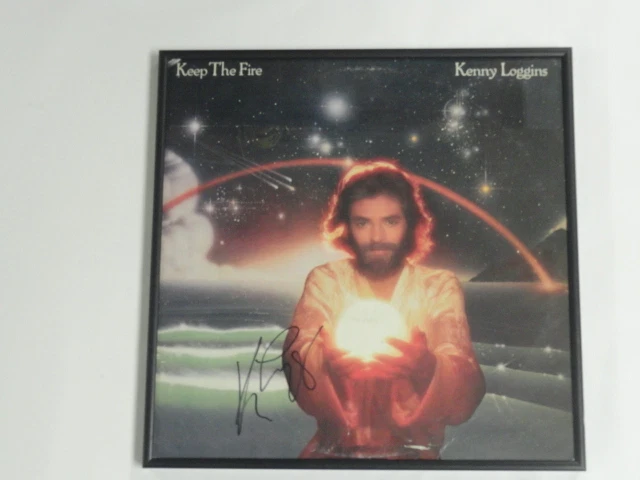 KENNY LOGGINS SIGNED FRAMED 