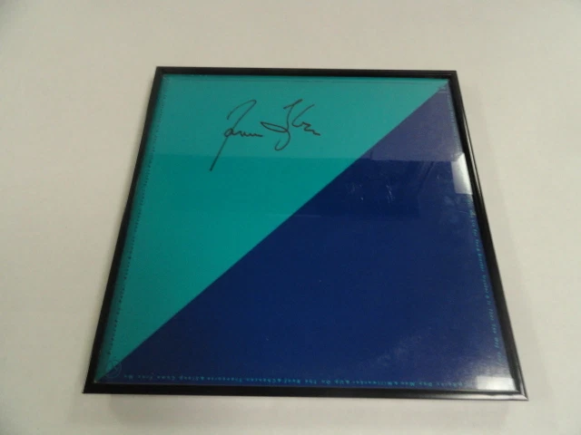 JAMES TAYLOR SIGNED FRAMED 