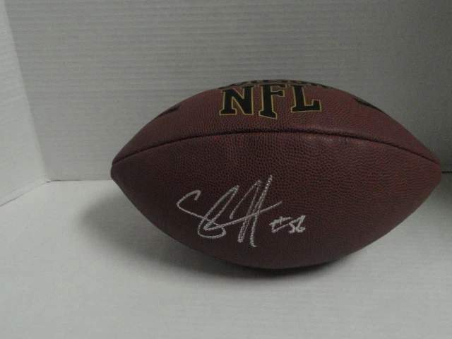 SHAWNE MERRIMAN SIGNED NFL FOOTBALL SAN DIEGO CHARGERS LIGHTS OUT