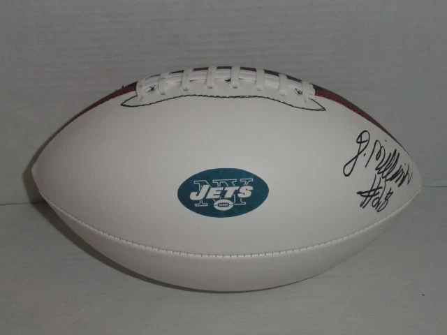 DEE MILLINER SIGNED FOOTBALL NEW YORK JETS AUTOGRAPHED ALABAMA