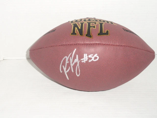 RAY RAY ARMSTRONG SIGNED NFL FOOTBALL OAKLAND RAIDERS AUTOGRAPHED MIAMI