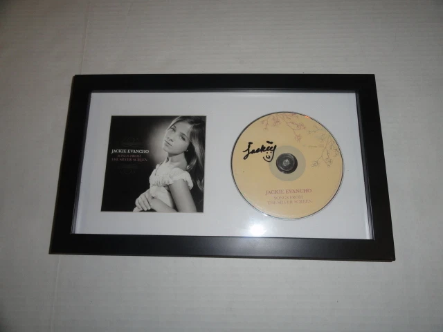 JACKIE EVANCHO SIGNED FRAMED 