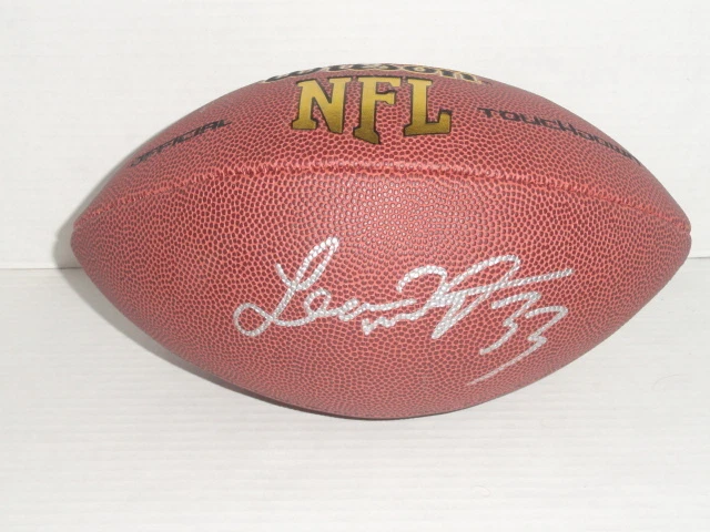 LEON WASHINGTON SIGNED NFL FOOTBALL NEW ENGLAND PATRIOTS AUTOGRAPHED