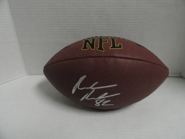 REUBEN RANDLE SIGNED NFL FOOTBALL NEW YORK GIANTS LSU TIGERS